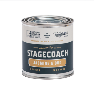 Stagecoach: Jasmine + Oud Soy Wax Candle