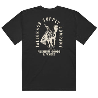 Tallgrass Buckin' Bronc Heavyweight Tee - Tallgrass Supply