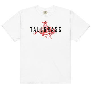Tallgrass Cowpoke Heavyweight Tee: White - Tallgrass Supply