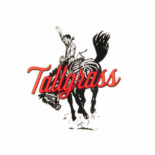 Tallgrass Supply_ Bronc Sticker.