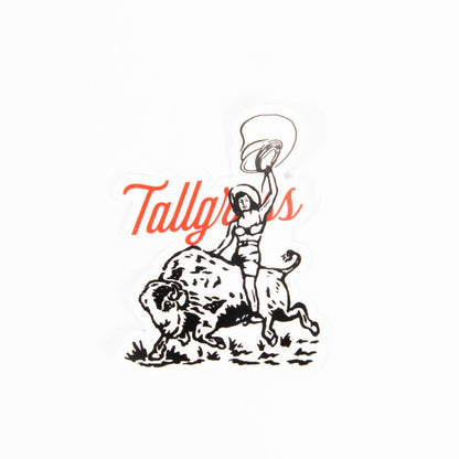 Cowgirl Sticker - Tallgrass Supply