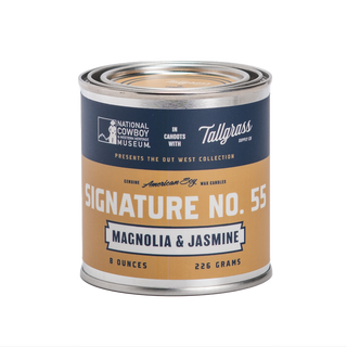 Signature No. 55: Magnolia + Jasmine Soy Wax Candle