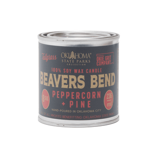 Beavers Bend: Peppercorn + Pine Soy Wax Candle - Tallgrass Supply