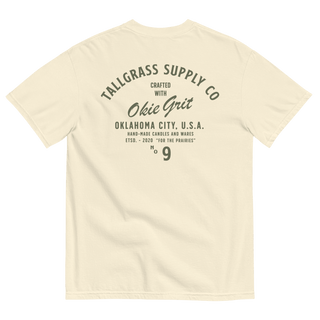 Made with Okie Grit Cotton Heavyweight Tee - Tallgrass Supply