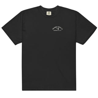 Made with Okie Grit Cotton Heavyweight Tee: Black - Tallgrass Supply