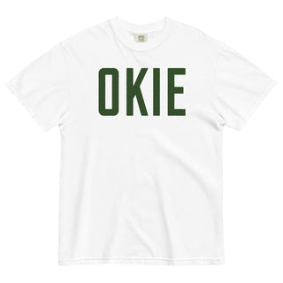 Okie Heavyweight Tee: White - Tallgrass Supply