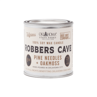 Robbers Cave: Pine Needles + Oakmoss Soy Wax Candle - Tallgrass Supply