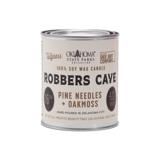 Robbers Cave: Pine Needles + Oakmoss Soy Wax Candle - Tallgrass Supply