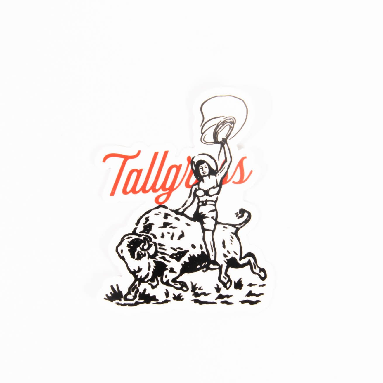 Cowgirl Sticker - Tallgrass Supply