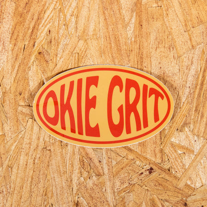Okie Grit Sticker - Tallgrass Supply